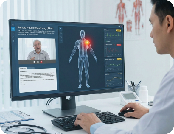 Telemedicine Illustration